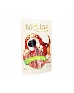 Лакомство Молина для собак Утиная грудка Molina