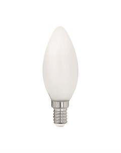 Лампа светодиодная филаментная E14 4W 2700K матовая 11602 Eglo