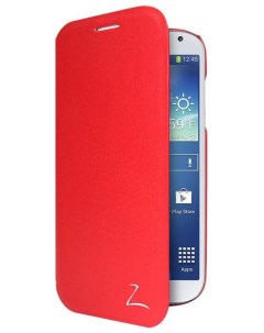 Чехол флип кейс Frame Case для Samsung Galaxy S4 GT i 9500 красный Lazarr