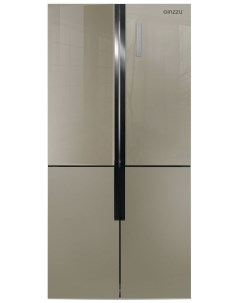 Многокамерный холодильник NFK 510 шампань Ginzzu