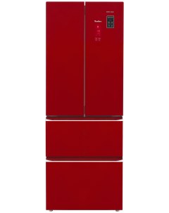 Многокамерный холодильник RFD 361I RED GLASS Tesler
