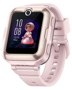 Детские часы с GPS поиском KIDS 4 PRO ASN AL10 PINK Huawei