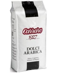 Кофе зерновой Dolci Arabica 1 кг Carraro
