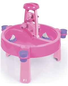 Стол песок вода для девочек 2570 розовый Dolu