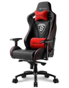 Игровое компьютерное кресло Skiller SGS4 черно красное Sharkoon