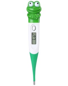 Термометр электронный DT 624 Лягушка зеленый белый A&d