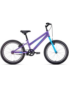 Велосипед горный детский MTB HT 20 low 2021 рост 10 5 фиолетовый голубой 1BKT1J101008 Altair