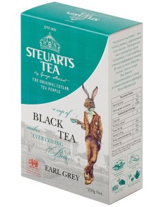 Чай черный Black Tea Earl Grey 250 гр Steuarts
