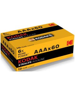 Батарейка LR03 60 4S colour box XTRALIFE 30414938 RU1 Kodak