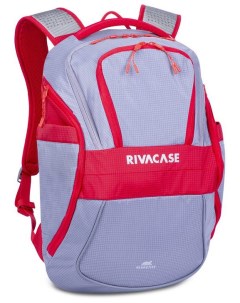 Рюкзак для ноутбука 15 6 20л серо красный 5225 grey red Rivacase