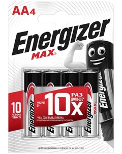 Батарейка AA Max 4шт E300157104 Energizer