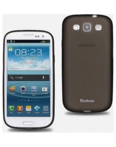Чехол клип кейс Glow Protect Case для Samsung Galaxy S3 i 9300 черный Yoobao