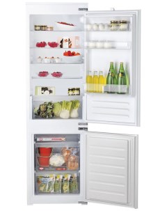 Встраиваемый двухкамерный холодильник BCB 70301 AA RU Hotpoint ariston