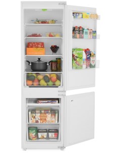 Встраиваемый двухкамерный холодильник ZRI1780LF Zugel