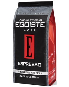 Кофе молотый Espresso 250 г Ground Pack Egoiste