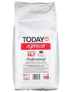Кофе зерновой Espresso Blend 7 1000гр Beans Pack Today