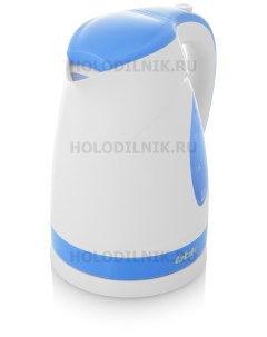 Чайник электрический EK 1700 P белый голубой Bbk