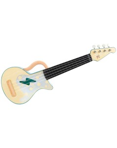 Музыкальная игрушка Игрушечная гавайская гитара укулеле Рок н ролл с брошюрой обучения игре на гитар Hape