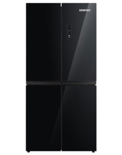 Холодильник Side by Side CT 1756 NF Black Glass Centek