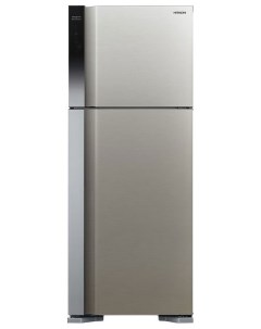 Двухкамерный холодильник R V 542 PU7 BSL серебристый бриллиант Hitachi