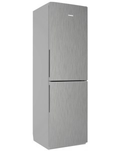 Двухкамерный холодильник RK FNF 172 серебристый металлопласт ручки вертикальные Pozis