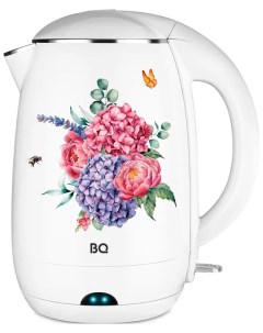 Чайник электрический KT1702P Белый Цветы Bq