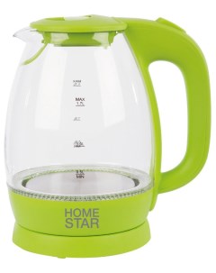 Чайник электрический HS 1012 003943 зеленый Homestar