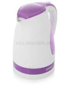 Чайник электрический EK 1700 P белый фиолетовый Bbk