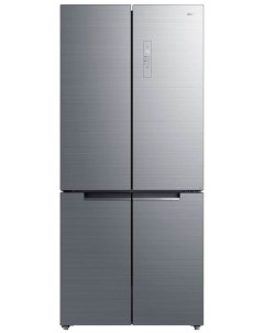 Многокамерный холодильник MDRF644FGF23B серебристое стекло Midea