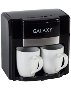 Кофеварка электрическая GL0708 черная Galaxy