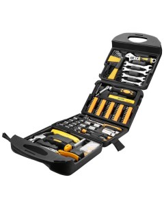 Универсальный набор инструмента для дома и авто в чемодане DKMT165 165 предметов черно желтый Деко