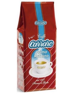 Кофе зерновой Primo Mattino 1кг Carraro