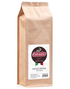 Кофе зерновой Gran Crema 1 кг Carraro