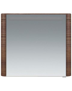 Зеркальный шкаф Sensation правый 80 см с подсветкой орех текстурированная M30MCR0801NF Am.pm.