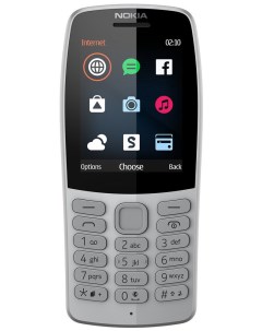 Мобильный телефон 210 DS TA 1139 Grey серый Nokia
