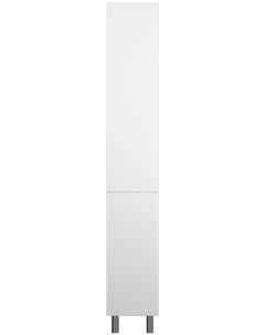 Шкаф колонна GEM напольный правый 30 см двери push to open цвет белый глянец M90CSR0306WG Am.pm.