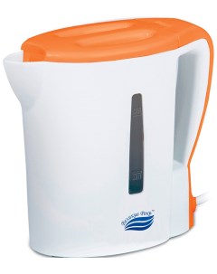 Чайник электрический Мая 1 бело оранжевый Великие-реки