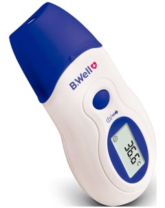 Термометр медицинский WF 1000 инфракрасный 2 в 1 лобный ушной B.well