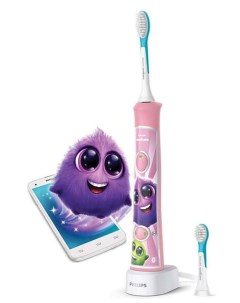 Детская электрическая зубная щетка Sonicare for Kids HX6352 42 с мобильным приложением Philips