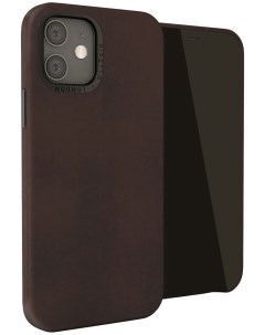 Чеxол клип кейс Magnetic Leather Case Mount для iPhone 12 12 Pro 6 1 коричневый P063 71 O Pipetto
