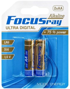 Батарейки ULTRA DIGITAL LR06 BL2 2 24 288 Focusray