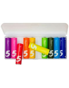 Батарейка Rainbow AA501 тип AA уп 10 шт цветные Зми