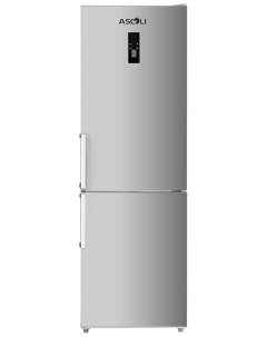 Двухкамерный холодильник ADRFI 375 WE Inox Ascoli