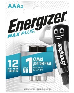 Батарейка AAA Max Plus 2шт E301306503 Energizer