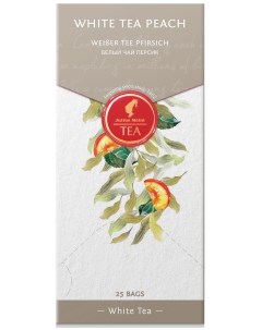 Чай белый премиум Белый персик 25 пак 88598 Julius meinl