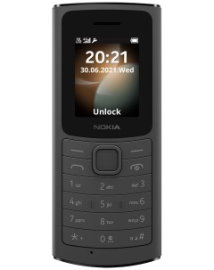 Мобильный телефон 110 4G DS Black NOK 16LYRB01A01 Nokia