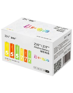 Батарейка Rainbow Z15 Z17 тип АА ААА 12 12 шт цветные Зми
