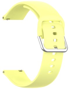 Ремешок для смарт часов универсальный силиконовый 20 mm желтый УТ000025249 Red line