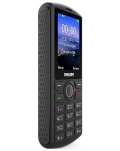 Мобильный телефон Xenium E218 32Mb темно серый Philips