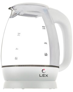Чайник электрический LX 3002 3 белый Lex